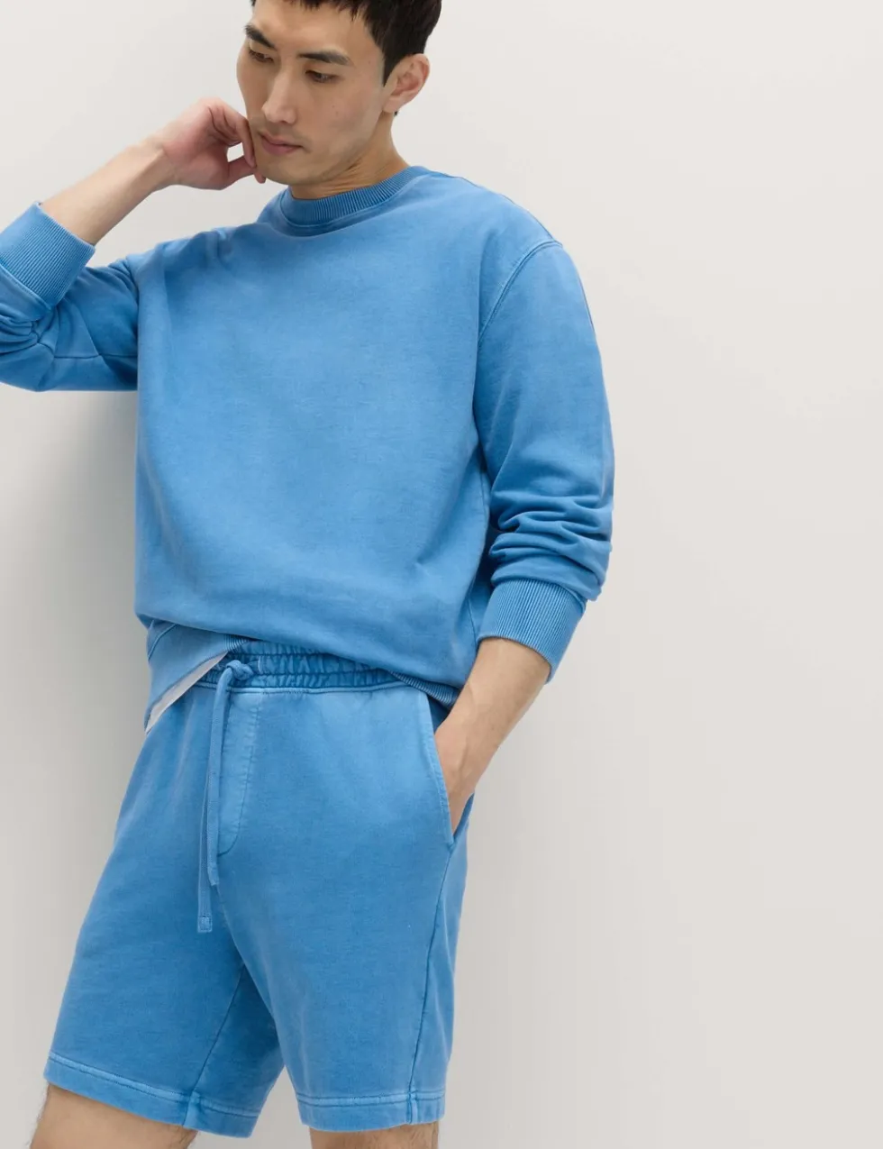 Pure Cotton Garment Dye Sweatshirt