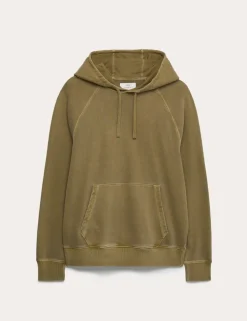 Pure Cotton Garment Dyed Hoodie