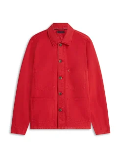 Pure Cotton Garment Dyed Overshirt