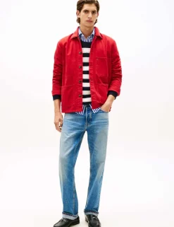 Pure Cotton Garment Dyed Overshirt