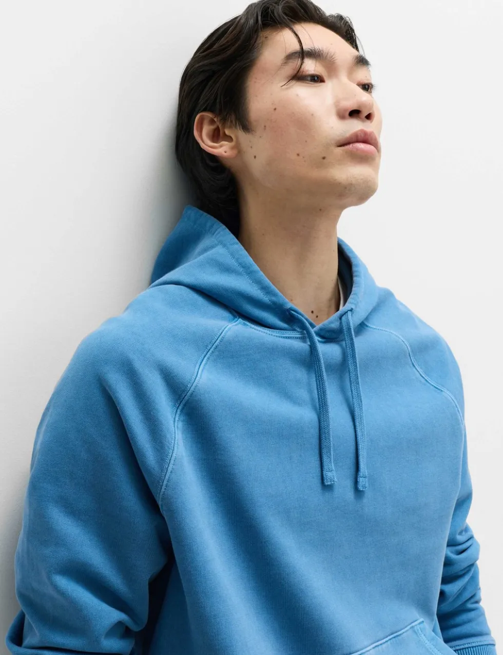 Pure Cotton Garment Dyed Hoodie
