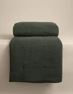 Pure Cotton Gauze Quilted Bedspread