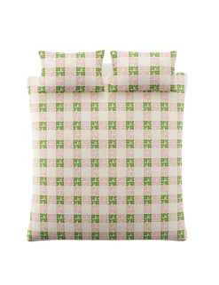 Pure Cotton Geometric Bedding Set