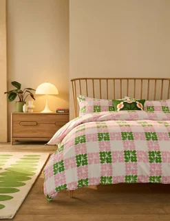 Pure Cotton Geometric Bedding Set