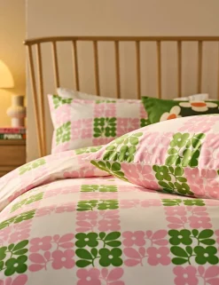 Pure Cotton Geometric Bedding Set