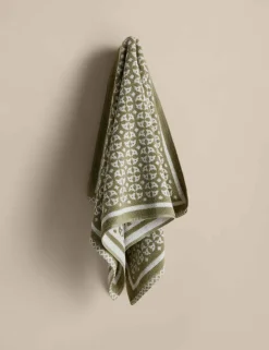 Pure Cotton Geometric Circle Towel