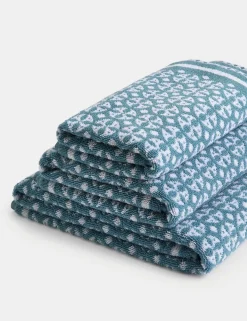 Pure Cotton Geometric Circle Towel