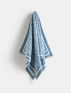 Pure Cotton Geometric Circle Towel