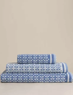 Pure Cotton Geometric Circle Towel