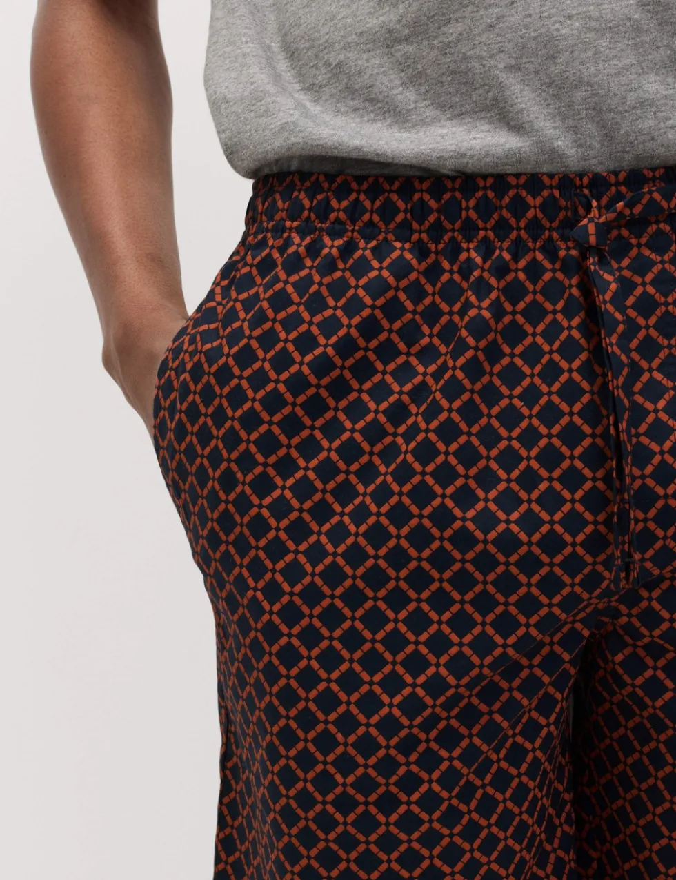 Pure Cotton Geometric Print Pyjama Set