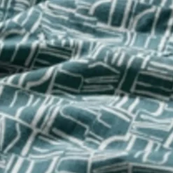 Pure Cotton Geometric Short Sleeve Shirt