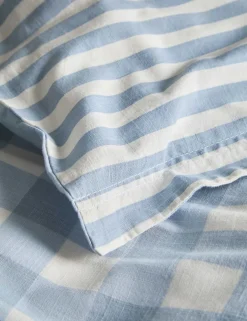 Pure Cotton Gingham Bedding Set