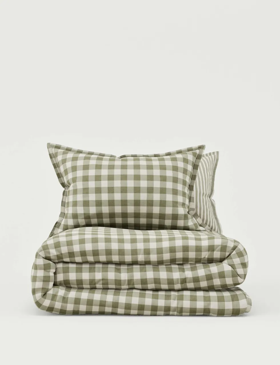 Pure Cotton Gingham Bedding Set