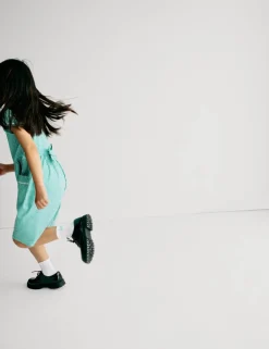 Pure Cotton Gingham School Dress (2-14 Yrs)