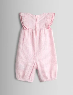 Pure Cotton Gingham Strawberry All in One (0 Mths-3 Yrs)