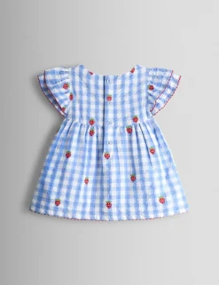 Pure Cotton Gingham Top & Shorts Outfit (0-9 Yrs)