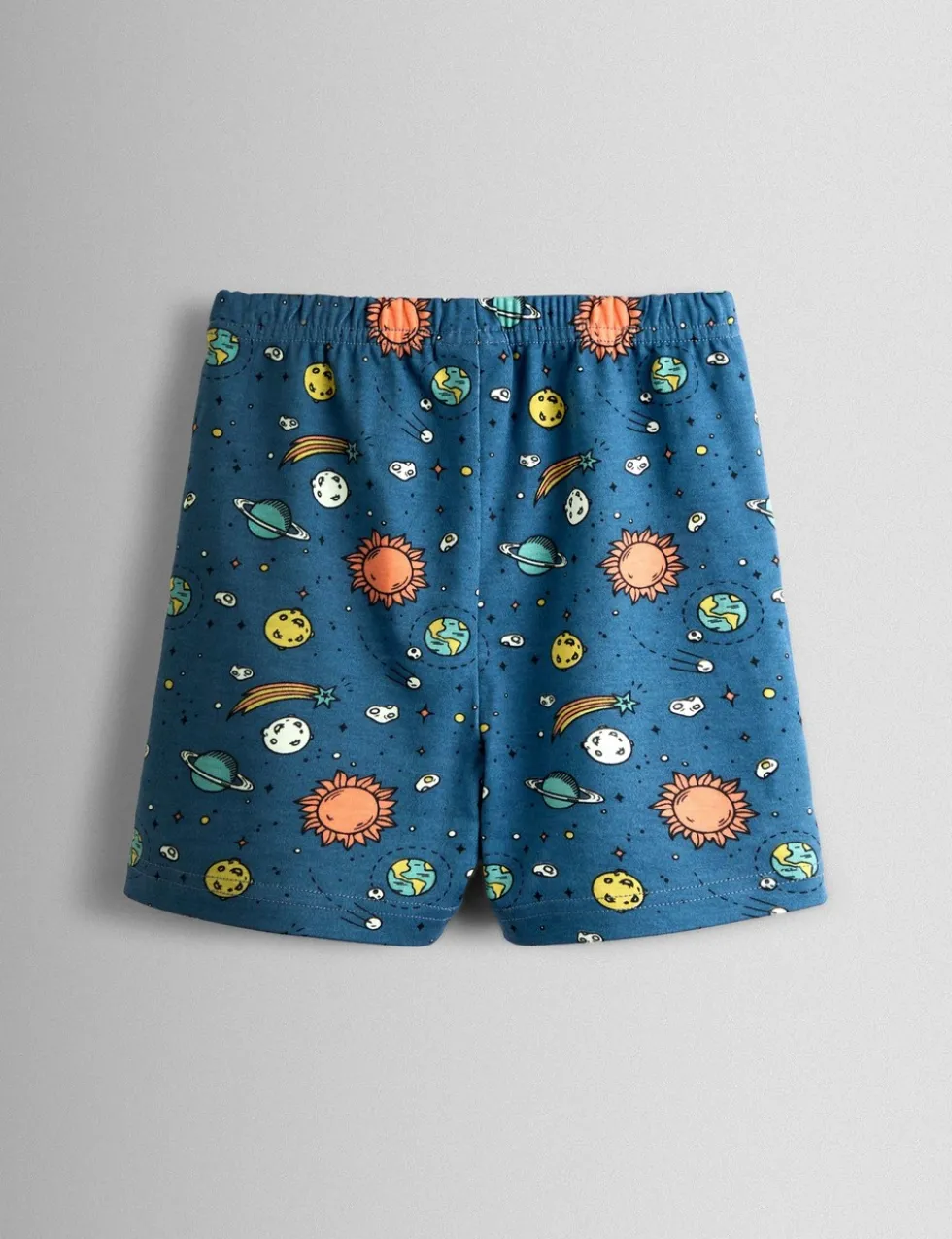Pure Cotton Glow In The Dark Space Pyjamas (1-6 Yrs)