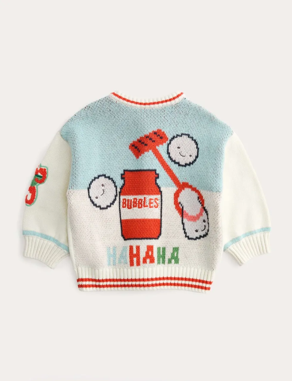 Pure Cotton Graphic Cardigan (0-5 Yrs)
