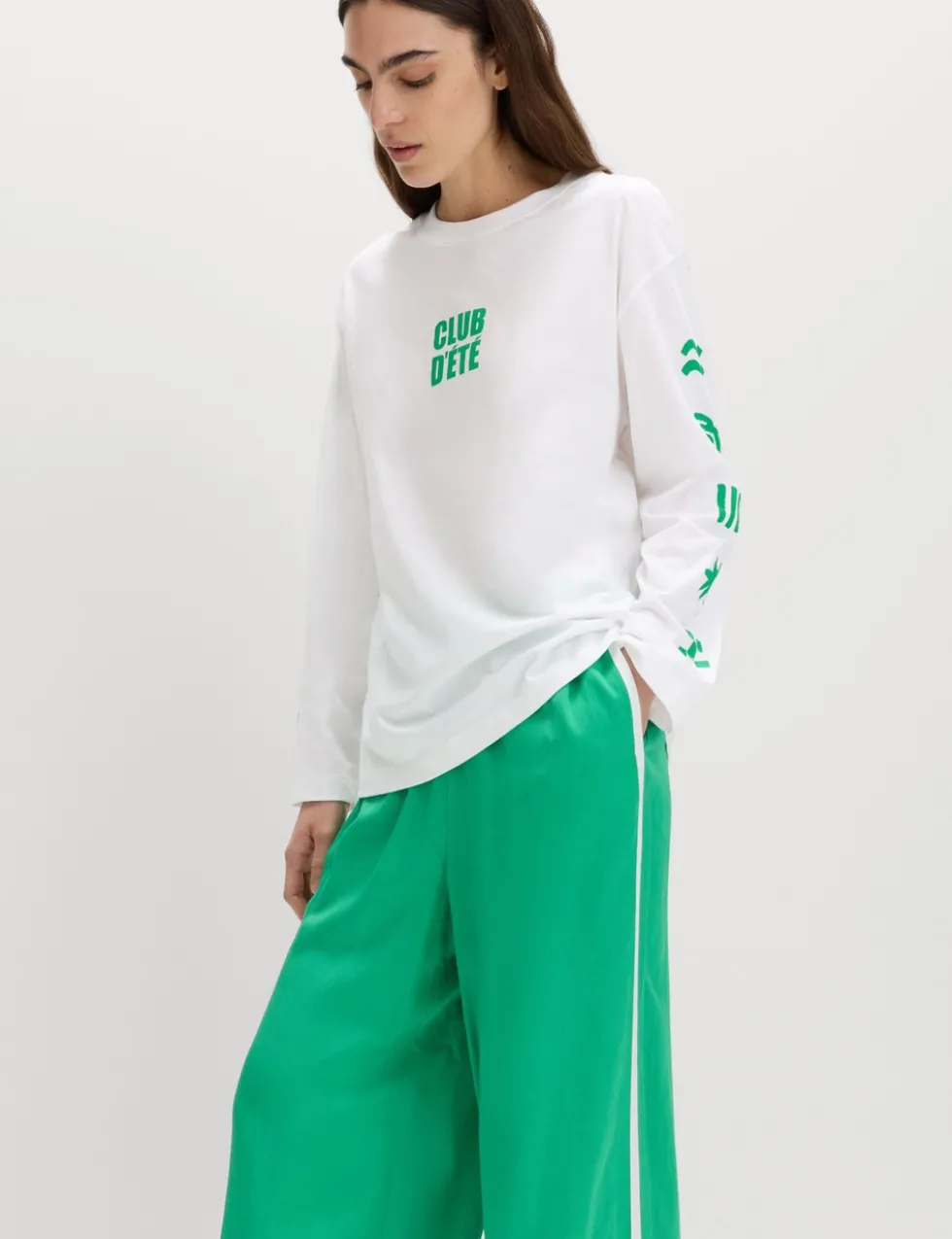 Pure Cotton Graphic Oversized T-Shirt