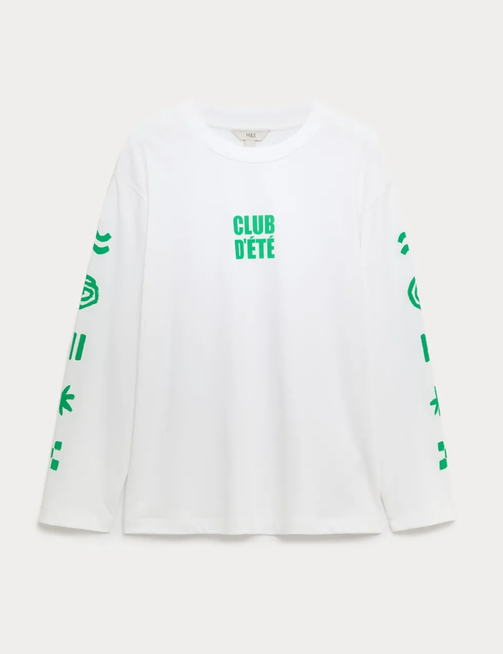 Pure Cotton Graphic Oversized T-Shirt