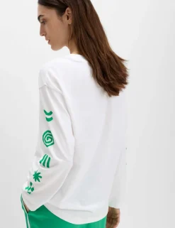 Pure Cotton Graphic Oversized T-Shirt