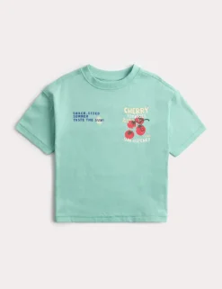 Pure Cotton Graphic T-Shirt (2-8 Yrs)