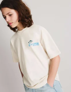 Pure Cotton Graphic T-Shirt (6-16 Yrs)