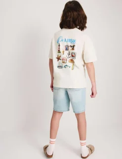 Pure Cotton Graphic T-Shirt (6-16 Yrs)