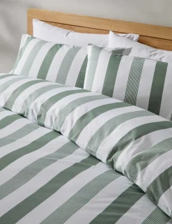 Pure Cotton Hadley Striped Bedding Set