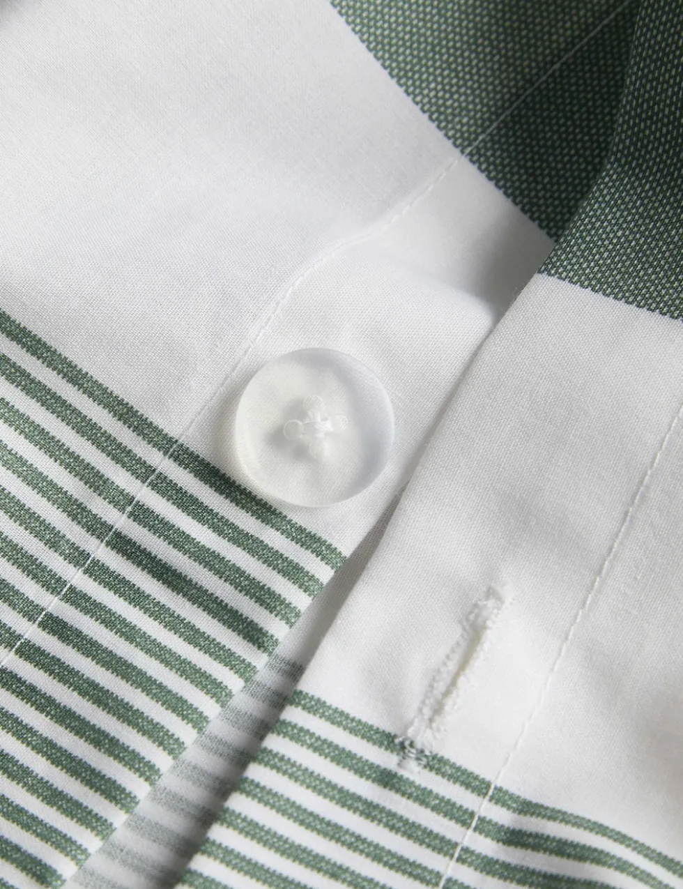 Pure Cotton Hadley Striped Bedding Set