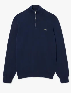 Pure Cotton Half Zip Jumper
