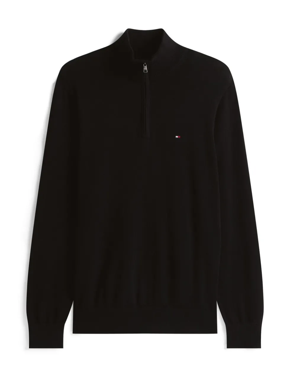 Pure Cotton Half Zip Jumper