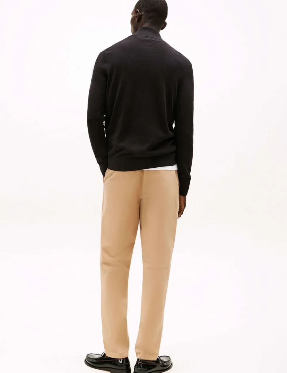 Pure Cotton Half Zip Jumper