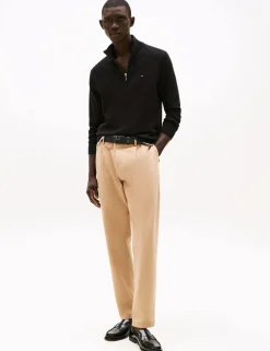 Pure Cotton Half Zip Jumper