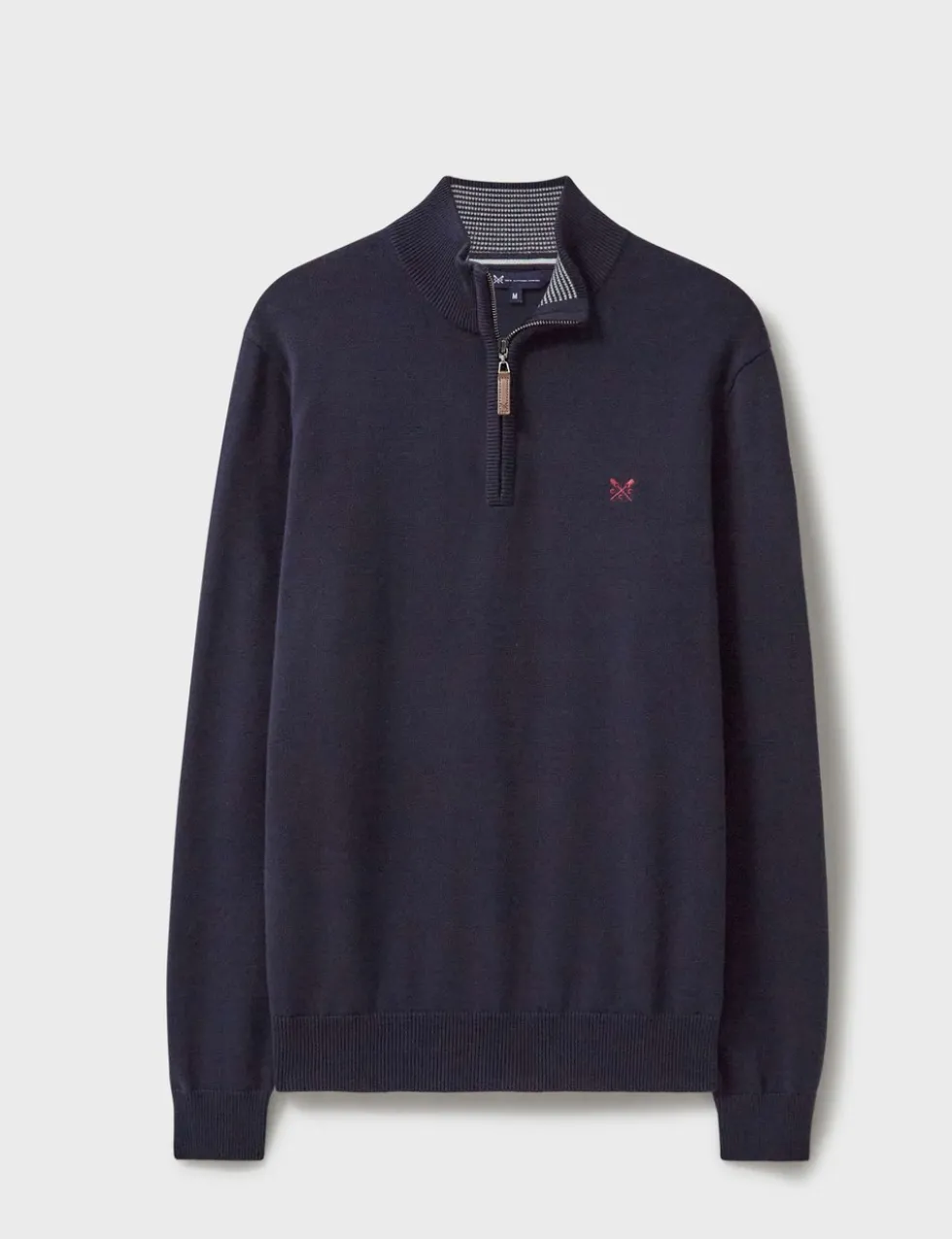 Pure Cotton Half Zip Jumper