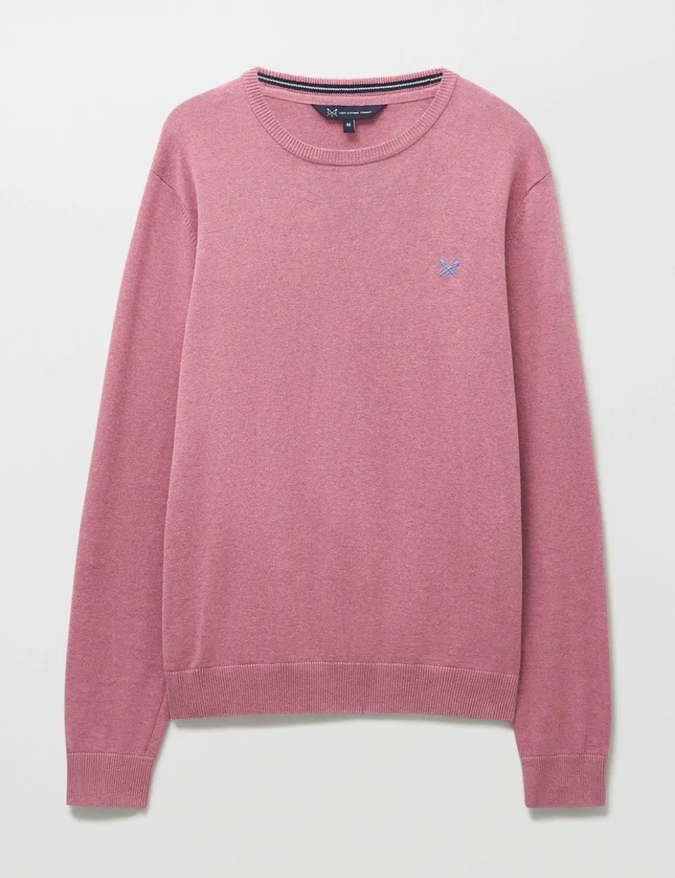 Pure Cotton Half Zip Long Sleeve Jumper