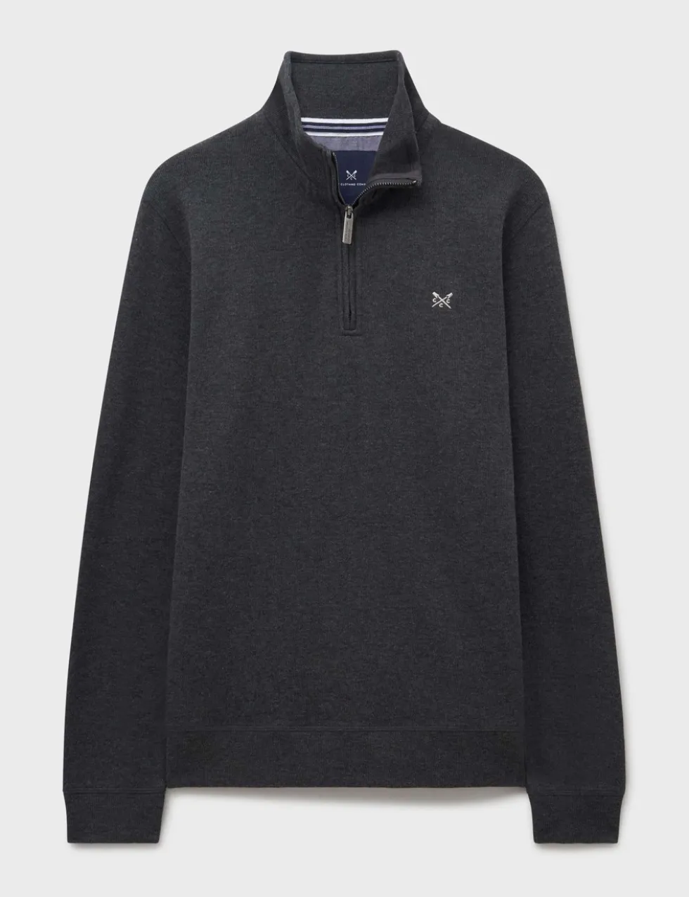 Pure Cotton Half Zip Sweatshirt