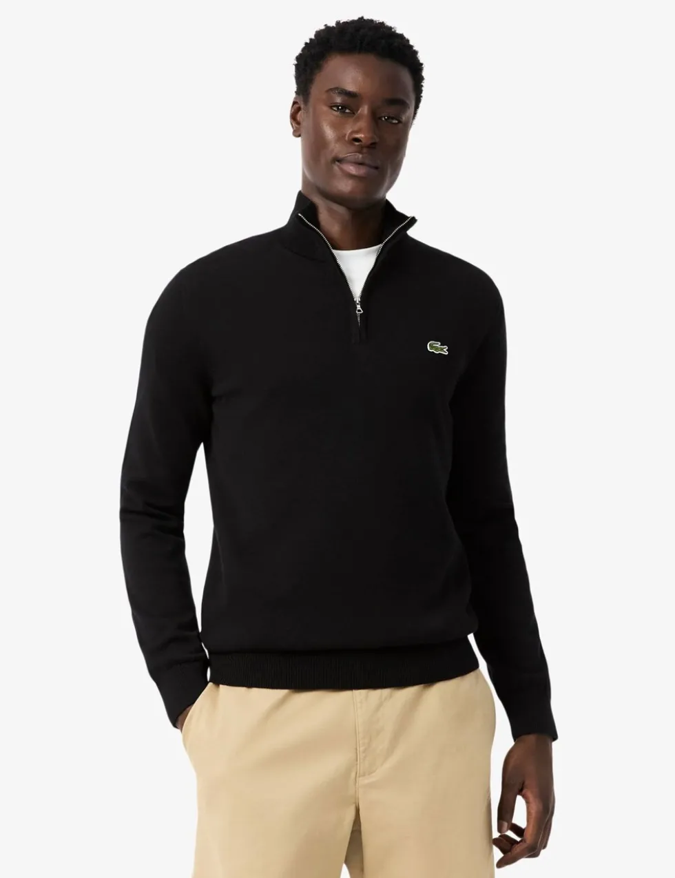 Pure Cotton Half Zip Sweatshirt