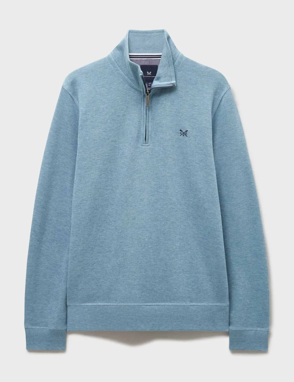 Pure Cotton Half Zip Sweatshirt
