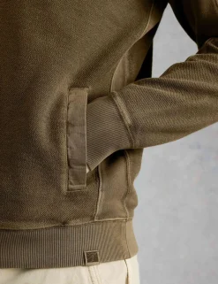 Pure Cotton Half Zip Sweatshirt