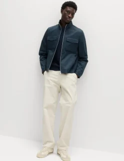 Pure Cotton Harrington Jacket