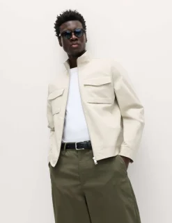 Pure Cotton Harrington Jacket