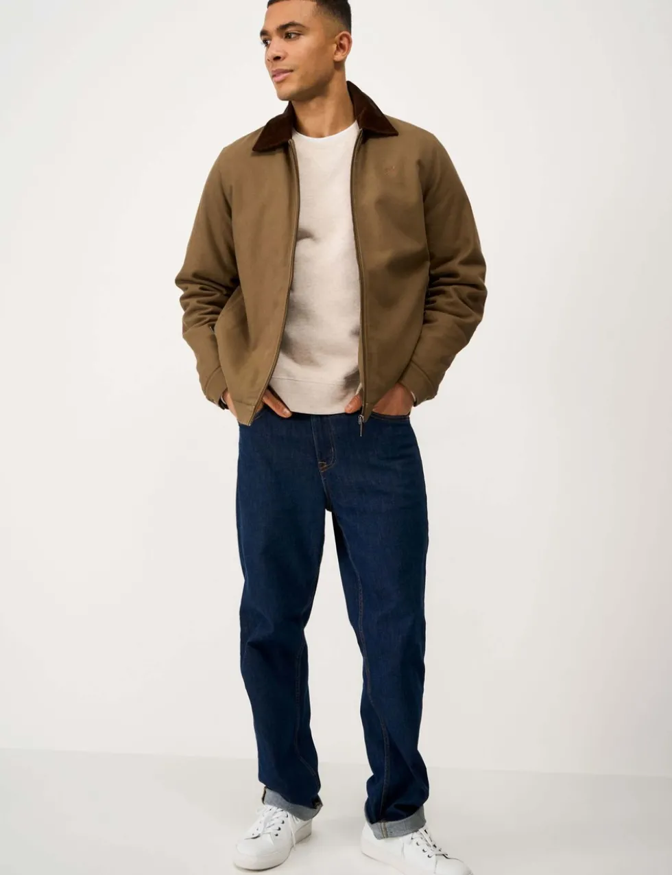 Pure Cotton Harrington Jacket