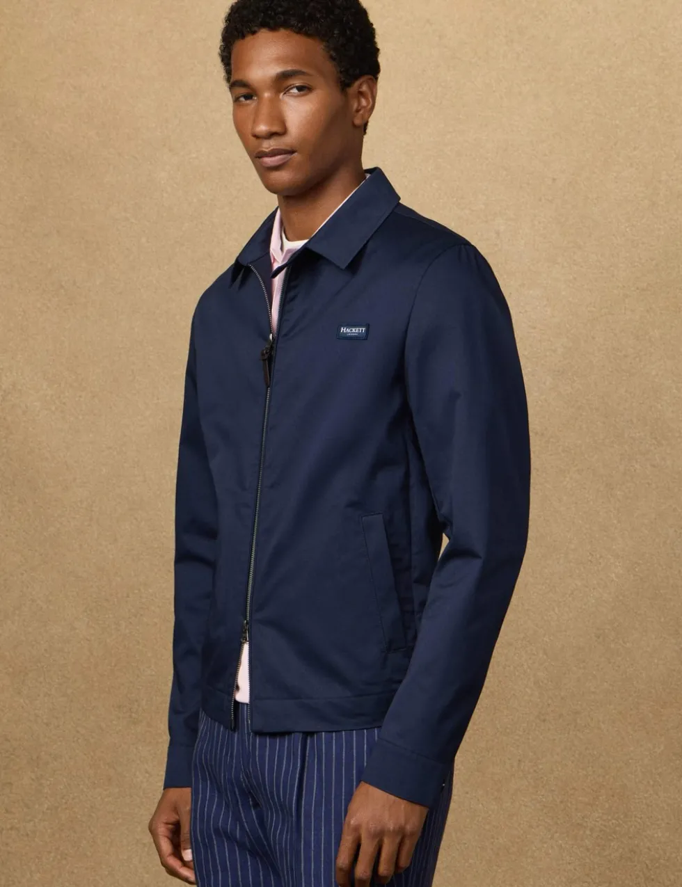 Pure Cotton Harrington Jacket