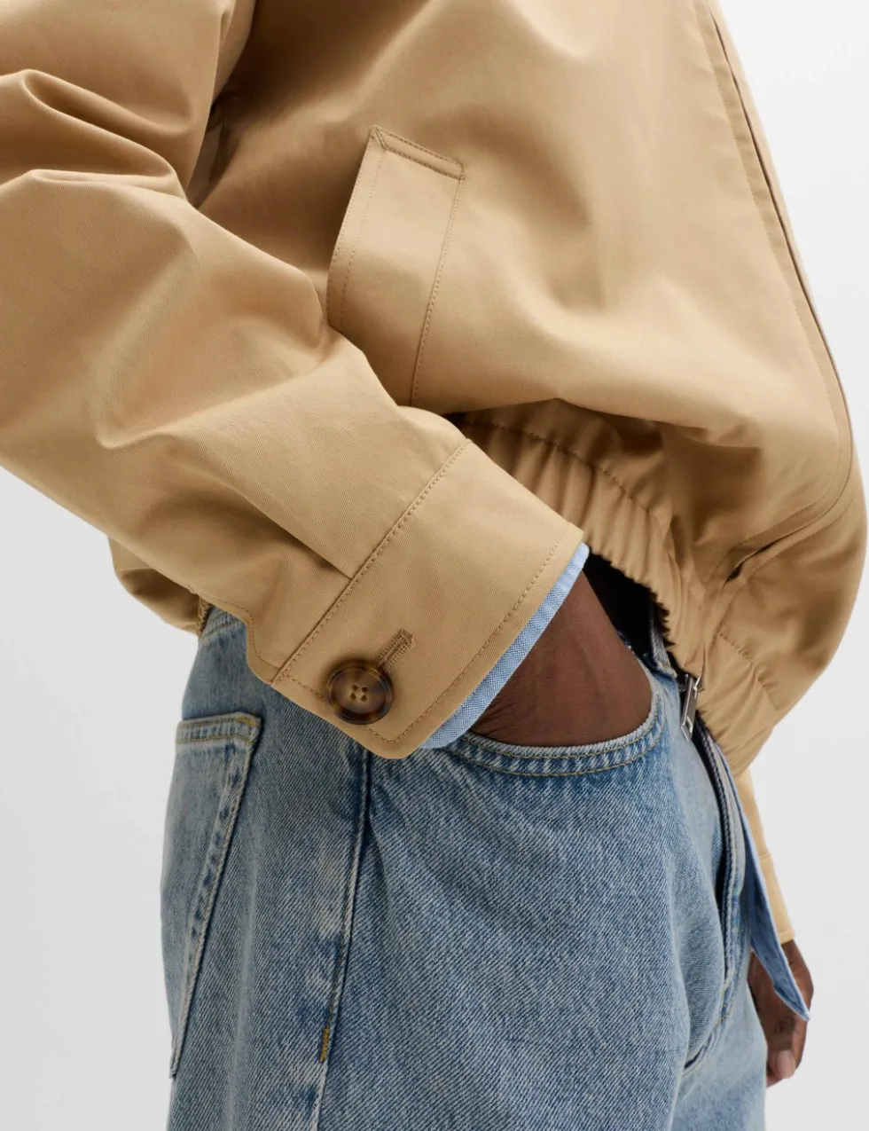 Pure Cotton Harrington Jacket