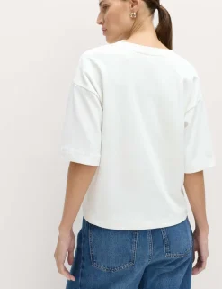 Pure Cotton Heavyweight V-Neck T-Shirt