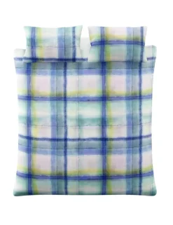 Pure Cotton Hebrides Tartan Bedding Set