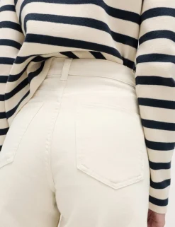 Pure Cotton High Waisted Bermuda Short