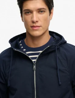 Pure Cotton Hooded Jacket