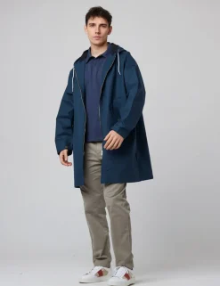 Pure Cotton Hooded Raincoat